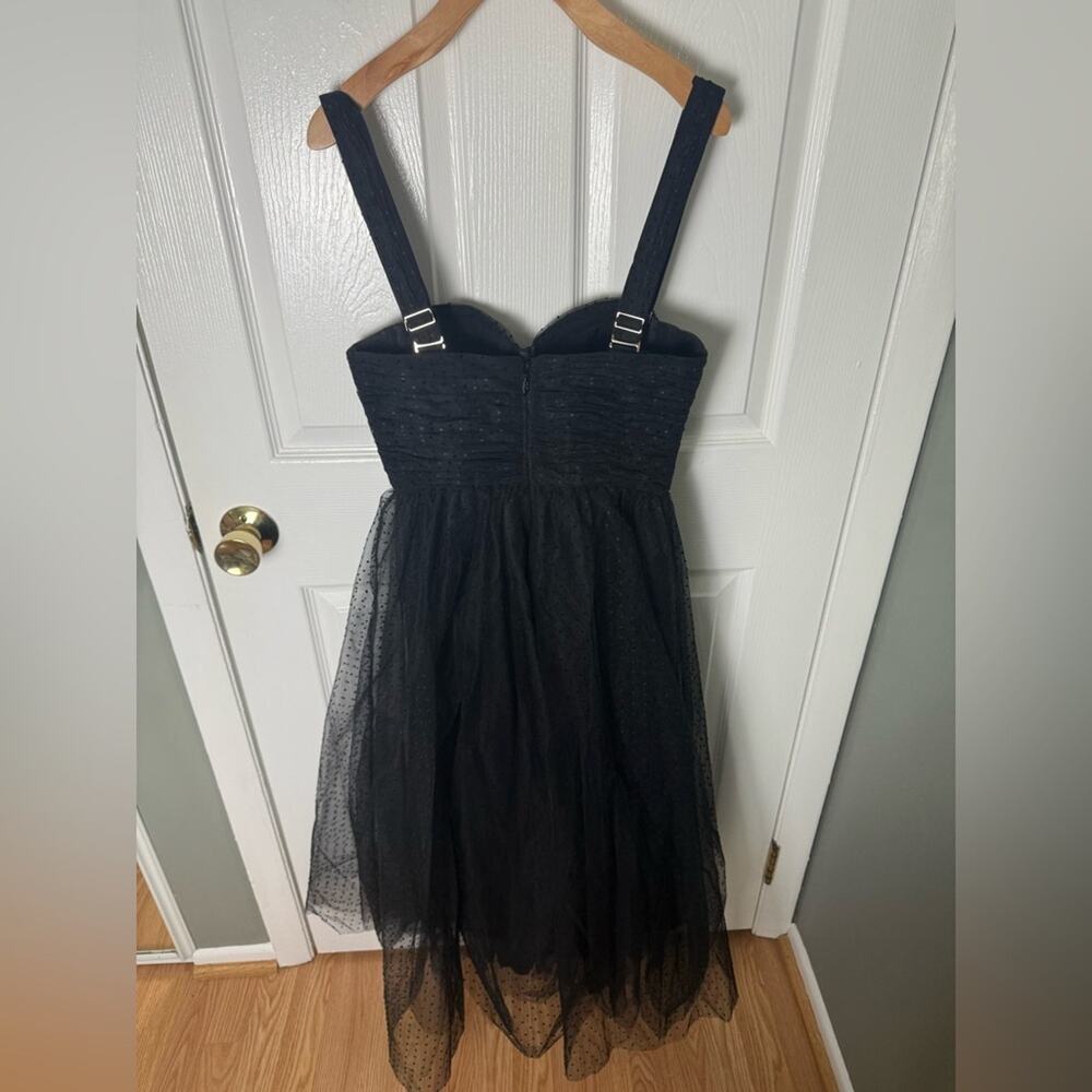 Zimmermann Tulle Midi Dress in Black 1 / 6 - Picture 6 of 10